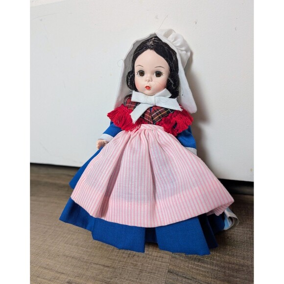 Madame Alexander Other - Vintage Madame Alexander Belgium Girl Doll with Wrist Tag 8" No Box
